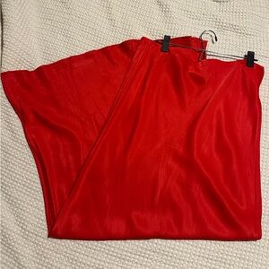 Anthropologie Slip Satin Tilda Skirt